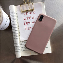 Load image into Gallery viewer, case on for iphone x xr xs max wriststrap Hand Band silicone cases for iphone 8 7 6 6s plus 5 5s se holder stand tpu back cover