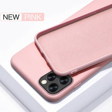 Load image into Gallery viewer, YISHANGOU Case For Apple iPhone 11 Pro Max 6 S 7 8 Plus X XS MAX XR Cute Candy Color Couples Soft Silione Shockproof Back Cover