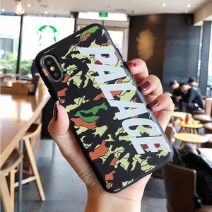 Fashion Brand Case for Coque iPhone 11 Pro 7 8 Plus 6s 7Plus iPhonex US Space Silicon Phone Cover for iPhone XR XS MAX Cases