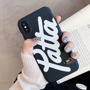 Fashion Brand Case for Coque iPhone 11 Pro 7 8 Plus 6s 7Plus iPhonex US Space Silicon Phone Cover for iPhone XR XS MAX Cases