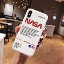 Load image into Gallery viewer, Fashion Brand Case for Coque iPhone 11 Pro 7 8 Plus 6s 7Plus iPhonex US Space Silicon Phone Cover for iPhone XR XS MAX Cases