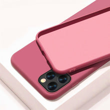 Load image into Gallery viewer, YISHANGOU Case For Apple iPhone 11 Pro Max 6 S 7 8 Plus X XS MAX XR Cute Candy Color Couples Soft Silione Shockproof Back Cover