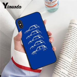 Yinuoda Subaru TPU Soft Silicone Phone Case Cover for iPhone 8 7 6 6S Plus 5 5S SE XR X XS MAX Coque Shell Fundas Capa