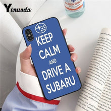 Load image into Gallery viewer, Yinuoda Subaru TPU Soft Silicone Phone Case Cover for iPhone 8 7 6 6S Plus 5 5S SE XR X XS MAX Coque Shell Fundas Capa