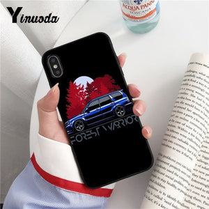 Yinuoda Subaru TPU Soft Silicone Phone Case Cover for iPhone 8 7 6 6S Plus 5 5S SE XR X XS MAX Coque Shell Fundas Capa